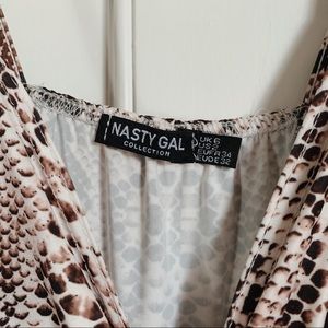 Nasty Gal Tops - Nasty Gal Animal Print One Piece Nasty Gal Tops - Nasty Gal Animal Print One Piece